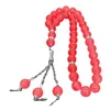 Strand y1ub cristal oração frisado pulseira meditação rosário jóias acessórios religiosos