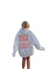 Ocean Beach Chase Sunset 1971 Carta impresa LG Manga Plus Tamaño Sudadera con capucha Mujeres Sudaderas Harajuku Chica Casual Streetwear E4mv #