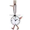 Horloges murales Meisd Cartoon Horloge mignon grande décoration maison enfants chambre montre aiguille en métal enfant Quartz Horloge livraison directe jardin Dec Dholm