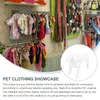 Cão vestuário pet roupas modelo loja inflável para loja de decoração modificar modelos de manequim animal pvc vestido exibição