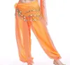 Pantalon sarouel de danse du ventre arabe Halen lanterne brillant pantalon fantaisie tenue de danse indienne taille libre ceinture non incluse n1Mb #