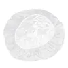 Bordduk Transparent PVC Cover Home Decorative Round Trabla plastplastvattentät elegant Party Bankett