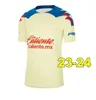 23 24 Club América Futebol Jerseys Liga MX HENRY J.QUINONES D.VALDES 3RD A.ZENDEJAS FIDALGO 2023 2024 HOME AWAY Terceiro Maillot Fãs Slim Player Versão Camisas de Futebol