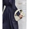 Kvällspåsar Ther0w Lady Bag Everyday 2024 Woman Black Texture The Cowhide Row Medium Size LCU Single Shoulder