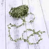 Decorative Flowers 20 M Vine Artificial Garland Country Style Leaves Ribbon Wreath Flower Garlands