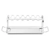 Tools Edelstahl Chicken Wing Leg Rack Grill mit BBQ Pan Barbecue Zubehör