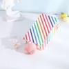 Cadeau cadeau 12pcs / lot stand up sac en papier pour bonbons faveur ouverte pochette d'emballage fête traiter