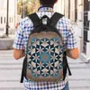 Backpack Flower of Life Wzór dla kobiet mężczyzn Waterproof School College Sacred Geometry Bag Bukagagagna
