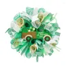 Dekorativa blommor kranshänge 40 cm söt St. Patricks Gift Festival Party Supplies Accessories Green For Home Decoration