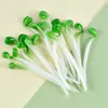 Dekorativa blommor 10 PCS Simulerade Bean Sprouts Showcase Display Props Modeller grönsaker Fake Dekoration Artificial Decors PVC Livselliknande