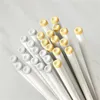 Chopsticks Reusable Not Afraid Of High Temperatures Various Colors Preferred Material Grade Anti-slip Diet Tools Smooth