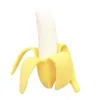 13cm brinquedos de banana macia espremer antiestresse novidade crianças brinquedo de descompressão mole banana squeeze squish brinquedo presente