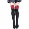 2020 Fi 3 Strepen Jk Schooluniform Over Knie Hoge Strakke Sokken Veet Lolita Kous Voetbal Sokken Anime School uniform T1zE #