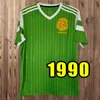 Retro Classic Camerún 1990 1998 2002 Jersey de fútbol Geremi Biyik Geremi Camisa de fútbol retro 2003 90 98 02 03S Canción Nacional de Mboma