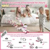 Childrens Robot Toy Intelligent Touch Remote Control Stunt Walking Dancing Electric Pet Dog 240318