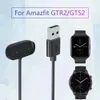 Smart Watch Dock Adaptador de carregamento USB CABO DE CABO DE ALANTA GTR 2 (GTR2) GTS 2 (GTS2) Mini Zepp e Bip U Pro Smart Watch