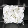 500ps 5 * 5cm pétale de rose blanche artificielle pour la fête de mariage Decorati romantique fr pétales de soie Rosas Para Casamento fournitures K28r #