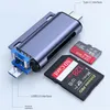 2024 Type-c Card Reader Three-in-one Usb3.0 Card Reader Otg Mobile Phone Computer Smart TF/SD Micro Usb Card Readerfor Three-in-one Card Reader