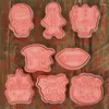 Backformen 8 Teile/satz Halloween Ausstechformen Set Kürbis Geist Keks Form 3D Cartoon Pressbare Stempel DIY Kuchen Werkzeuge Dekoration