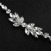 Klassiskt bröllop LG hårkammar österrikiska kristallböjbara brudhår smycken accores kvinnor hårnålar hårstycken s9s5#