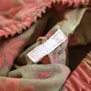Ubranie domowe jesień dwupoziomowy zestaw bawełniany ubrania do snu do splatania w kolorze damskim długim rękawem