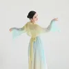 Danza classica Dr Garza Abbigliamento da donna Danza classica cinese Danza etnica Top Fata Costume stile antico z7oM #