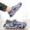 Slippers Paar Print Hoge kwaliteit Winter Heren EVA Schoenen Waterdichte Man Antislip Warme Katoenen Sandalen Dames Pluche Slides