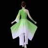 chinese Folk Dance Classical Yangko Dance Costumes Adult Elegant Embroidery Fan Costume Ancient Hanfu Clothing Square Dance k4es#