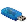 Ljudkort 10pcslot USB -kort o 51 Extern adapter MIC -högtalargränssnitt för bärbar dator PC Micro Data9056140 Drop Delivery Computers Netw Ottjd