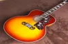 Sunset Red 43 pouces modèle J200 Section en bois massif guitare acoustique Folk9167994