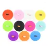 Vêtements pour chiens Dia.10cm Universal Pet Food peut couvrir le capuchon de stockage en silicone Couvercle frais Accessoires de chat réutilisables Couleur Fournitures aléatoires