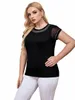 Damskie najlepsze eleganckie eleganckie top do pulchnej kobiety FI Top L3TF#