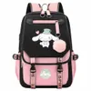 Cinnamoroll garçons filles enfants école livre sacs femmes USB sac à dos adolescents toile ordinateur portable voyage étudiant sac à dos G0tq #