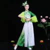 Klassieke Chinese Volksdans Kostuum Vrouw Yangko Dans Kleding voor Stadium Hanfu Kleding Traditial Taille Drum Dansvoorstelling E28f #