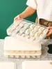 Botellas de almacenamiento Worthbuy Dumpling Box Alimentos Plástico Refrigerador Hogar Granos Cocina