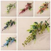 Decorative Flowers 1Pc 70cm Christmas Berry Branch Foam Artificial DIY Wedding Party Flower Arrangement Home Decoration Fake Berries Crafts