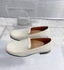 Casual schoenen dames loafer Superzachte lichtgewicht lederen schoen Ronde neus Lage hak Slip op stevige rubberen buitenzool plat