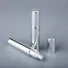 Opslag Flessen 3/6/9pcs 10ml Parfumflesje UV Plating Glas Hervulbaar Met Aluminium Verstuiver spray Monster Lege Containers