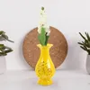 Vases Vase de fleur artificielle Lotus offrant une bouteille d'ornement en céramique pour les fleurs