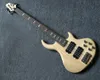 Custom Shop Natural Wood Electric Bass Guitar 24 Frets Neck Thru Body Guitar Chrome Hardware China Bass Guitars 2526550