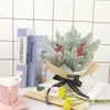 Dekorativa blommor Artificiell simulering Jul Cedar Needle Home Shopping Mall Window Handmade Diy Tree Decor Plant Pine Ornaments