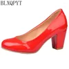 Casual Shoes BLXQPYT 2024 Big Size 34-43 4 Colour Spring Autumn Pumps High Heels For Women Dress PU Party Wedding 222-2