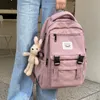 2021 Nouveau imperméable à l'eau Nyl Femmes Sac à dos coréen japonais Fi femmes étudiants cartable multicouche simple sens sac de voyage T3lL #