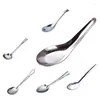 Spoons 1/2/3PCS 201 Stainless Steel Durable Tableware Rust-resistant Cutlery Kitchen Utensils Dessert Spoon Elegant