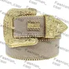 Män kvinnor BB Simon Belt Luxury Designer Belt Retro Needle Buckle Belt 20 Color Crystal Diamond 516