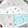 Bath Mats 6 Sheets Shower Floor Non-slip Stickers Bathroom Decor Decals For Lovely Pvc Bathtub Toddler