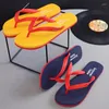 Slippers Men's Flip Flops Fashionable Anti Slip Summer Shoes Personalized Korean Version Sandals Beach Mainland China