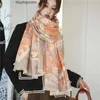 Eşarplar Baskı Kadınlar Kaşmir Şal Eşarp Moda Kış Sonbahar Sıcak Hijab Wrap Foulard Kafa Bandı Bufanda Pashmina Kalın Battaniye