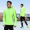 Hoge Kwaliteit Kinderen Volwassenen Voetbalshirts 2 Stuks Set Voetbaltenues Mannen Kind Running Jassen Sport Training Trainingspak Uniformen pak 240318