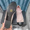 Mulheres vestido sapatos de salto baixo sapato de balé designer de malha pano mary jane sapato ajustável fivela cinta mocassins senhoras sapato casual ao ar livre slides clássico rosa preto mule